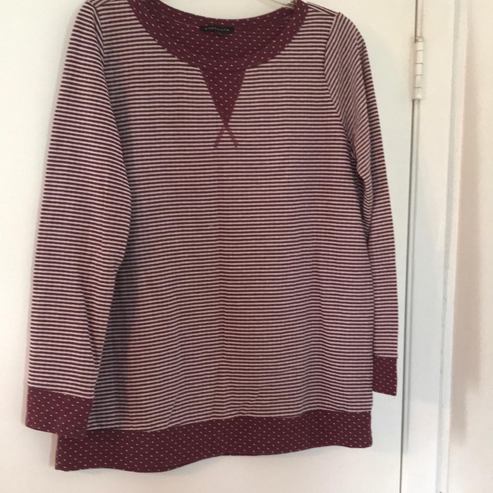 Staccato Mixed-Print Sweater